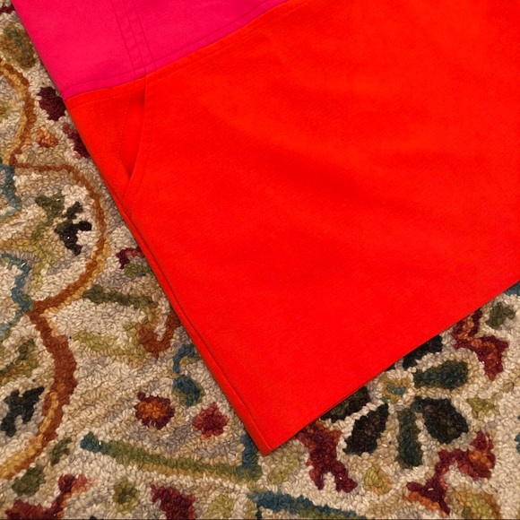 Pink & Orange Sleeveless Mini Shift Dress Size 2 - Picture 6 of 6